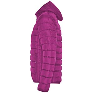 Additional Image 4 - a purple coat on a white background