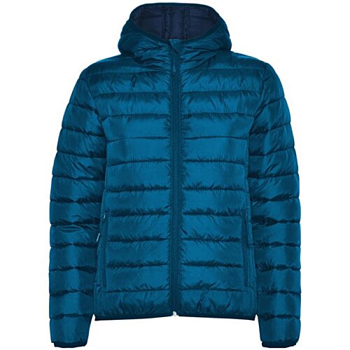 Additional Image 4 - a blue jacket with a hood