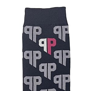 Additional Image 1 - a black skirt with a pink letter on it