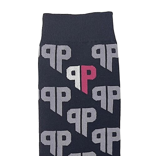 Additional Image 1 - a black skirt with a pink letter on it