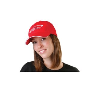 Additional Image 1 - a woman wearing a red hat