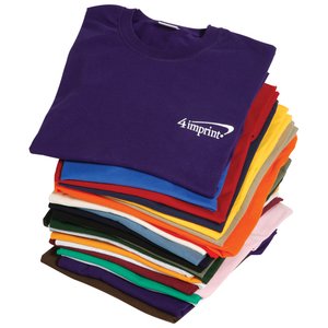 Additional Image 2 - a stack of folded t-shirts