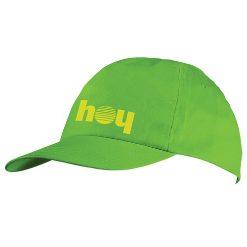 Additional Image 2 - a green hat with yellow writing