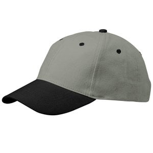 Additional Image 1 - a grey and black hat