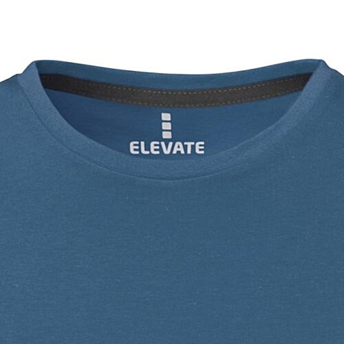 Additional Image 5 - a blue shirt with a white text on it