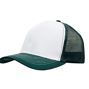 Additional Image 3 - a white and green hat