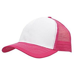 Additional Image 7 - a white and pink hat