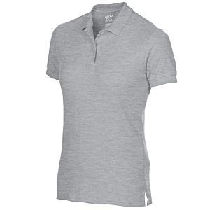Additional Image 2 - a grey polo shirt on a white background
