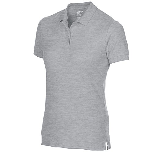 Additional Image 2 - a grey polo shirt on a white background