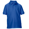 View Image 2 of 3 of DISC Gildan Kid's DryBlend Double Pique Polo Shirt - Coloured - Embroidered