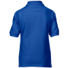 View Image 3 of 3 of DISC Gildan Kid's DryBlend Double Pique Polo Shirt - Coloured - Embroidered