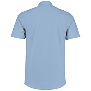 Additional Image 9 - a blue shirt on a white background