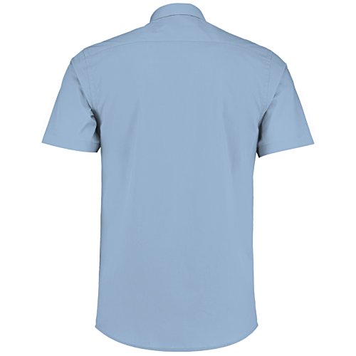 Additional Image 9 - a blue shirt on a white background