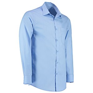 Additional Image 6 - a blue shirt on a white background