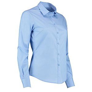Additional Image 6 - a blue shirt on a white background