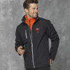 View Image 2 of 6 of Orion Men's Softshell Jacket - Digital Print