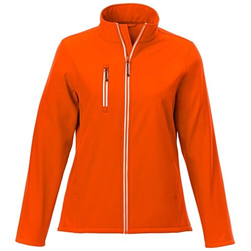 Additional Image 2 - a orange jacket with a zipper
