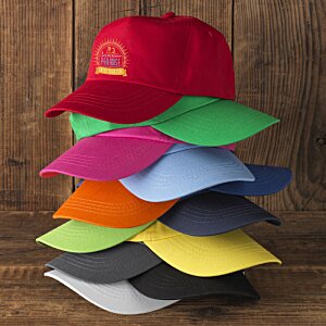 Additional Image 1 - a stack of different colored caps