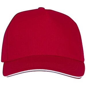 Additional Image 2 - a red hat on a white background