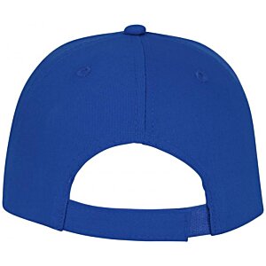 Additional Image 4 - a blue hat with a hole in the back