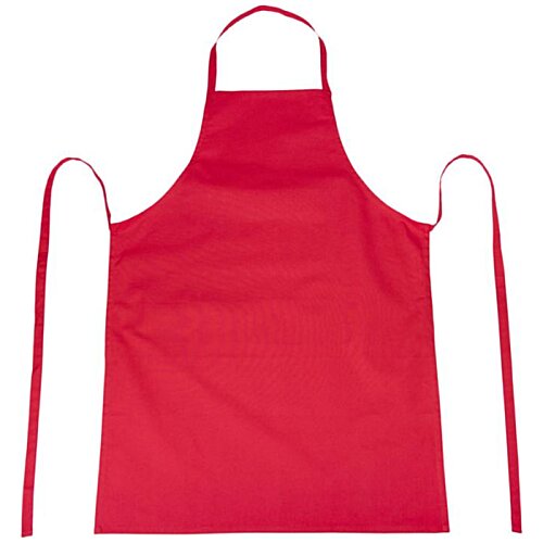 Additional Image 1 - a red apron with straps