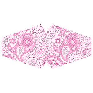 Additional Image 4 - a pink and white patterned shorts