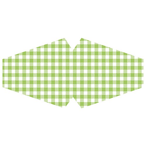 Additional Image 10 - a green and white checkered pattern