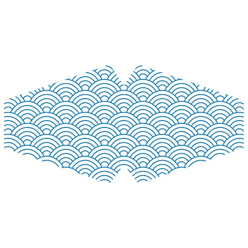Additional Image 6 - a blue and white pattern