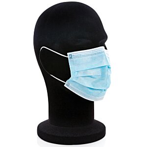 Additional Image 3 - a black mannequin with a face mask
