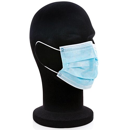 Additional Image 3 - a black mannequin with a face mask