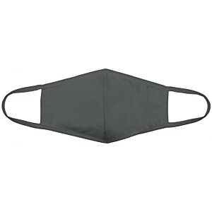 Additional Image 2 - a black face mask with a white background