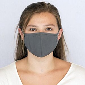 Additional Image 4 - a woman wearing a grey mask