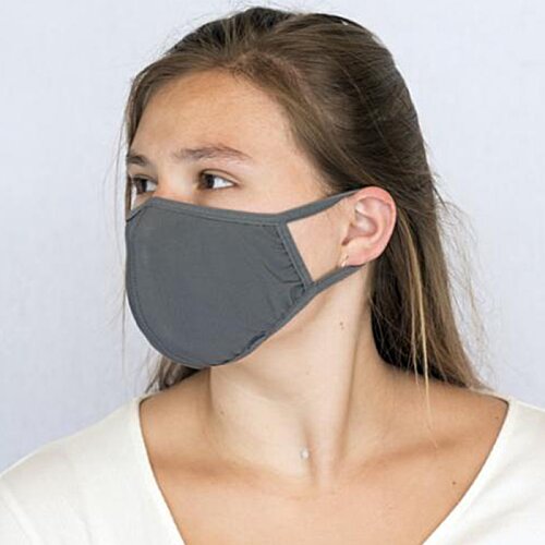 Additional Image 3 - a woman wearing a grey mask