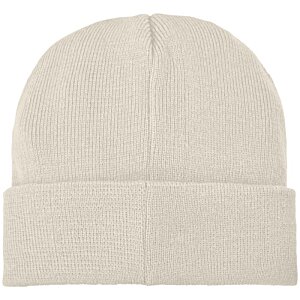 Additional Image 5 - a white beanie with a white band