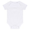 View Image 2 of 11 of Larkwood Essential Short Sleeve Baby Bodysuit - Colours