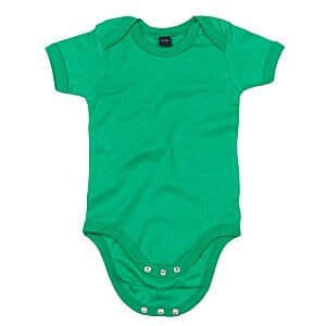Additional Image 1 - a green baby bodysuit