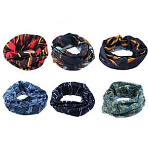 Additional Image 3 - a group of different colored scrunchies