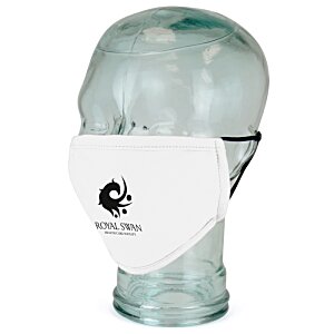 Additional Image 2 - a clear glass vase with a white label