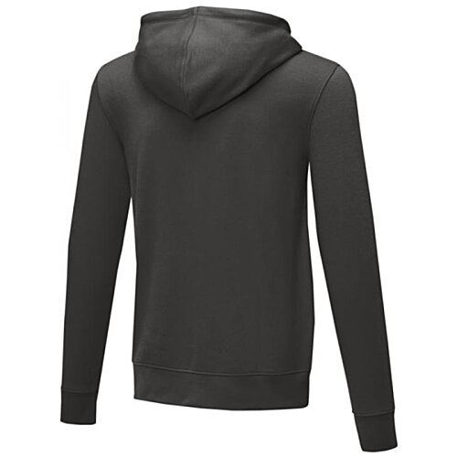 Additional Image 1 - a black hoodie with a white background