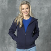 View Image 5 of 7 of Theron Women's Zipped Hoodie - Printed