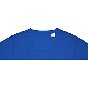 Additional Image 2 - a blue umbrella with a white button