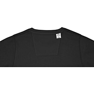 Additional Image 2 - a black shirt with a white tag