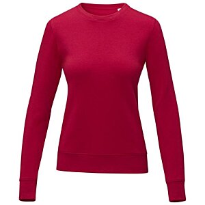 Additional Image 4 - a red long sleeved shirt