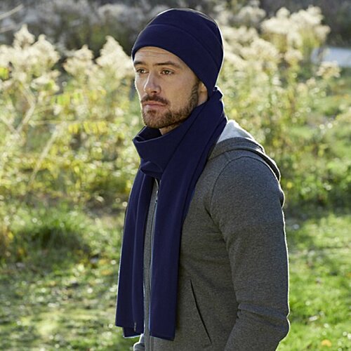 Additional Image 2 - a man wearing a scarf and hat