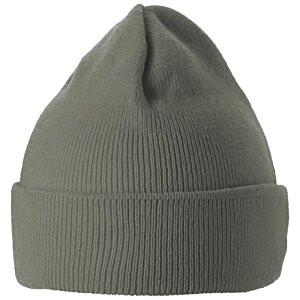Additional Image 7 - a grey beanie on a white background