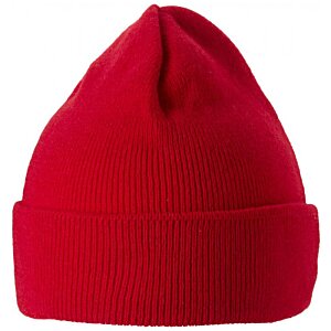 Additional Image 1 - a red beanie with a white background