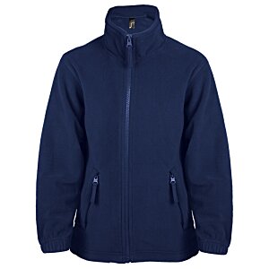 Additional Image 2 - a blue jacket with zipper