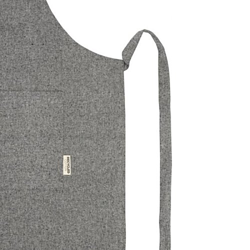 Additional Image 1 - a grey apron with a white background