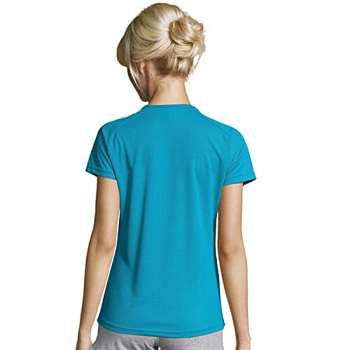 Additional Image 2 - a woman wearing a blue shirt