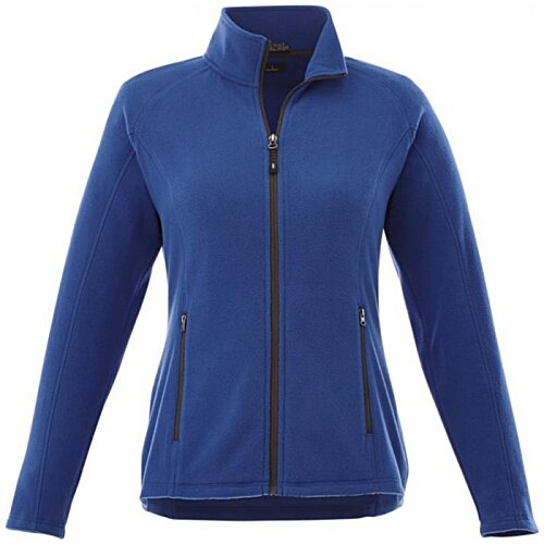 Additional Image 1 - a blue jacket with a zipper